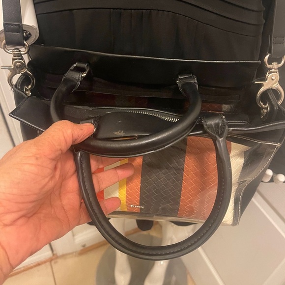 PARFOIS 2018-19FW Bags in great conditions double bag clear and striped - Picture 7 of 16